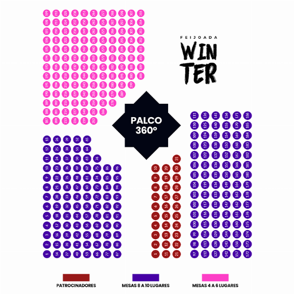 Mapa do evento