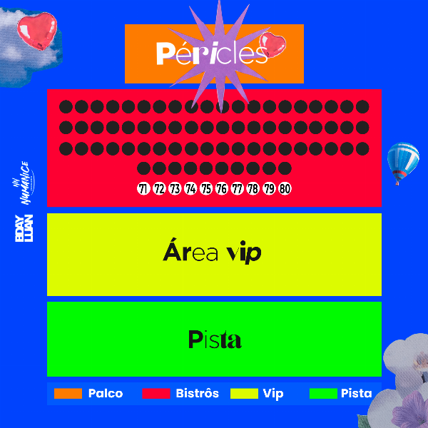 Mapa do evento