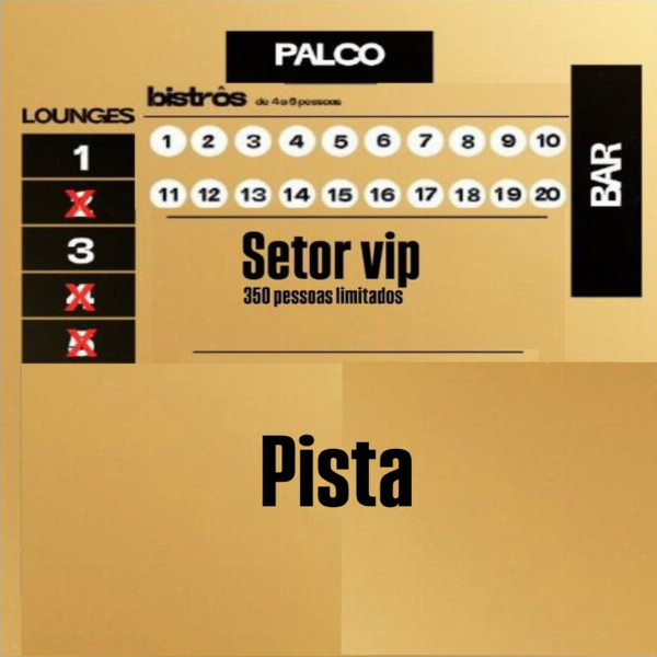 Mapa do evento